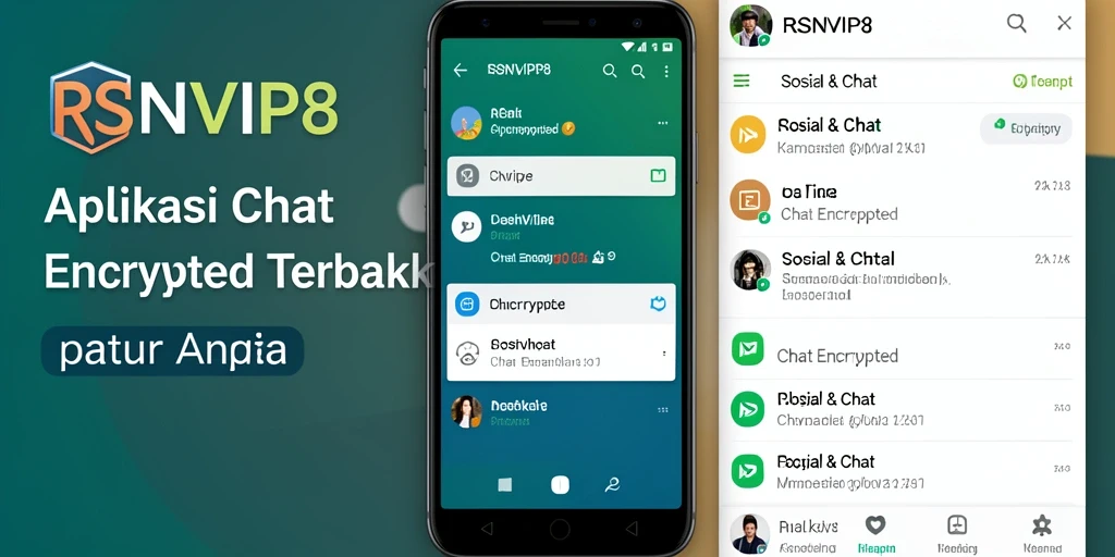Tampilan antarmuka RSNVIP8 yang menarik dan fungsional.