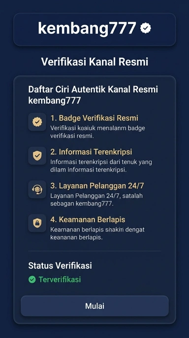 Kanal Resmi Kembang777 untuk Pengguna Android Indonesia
